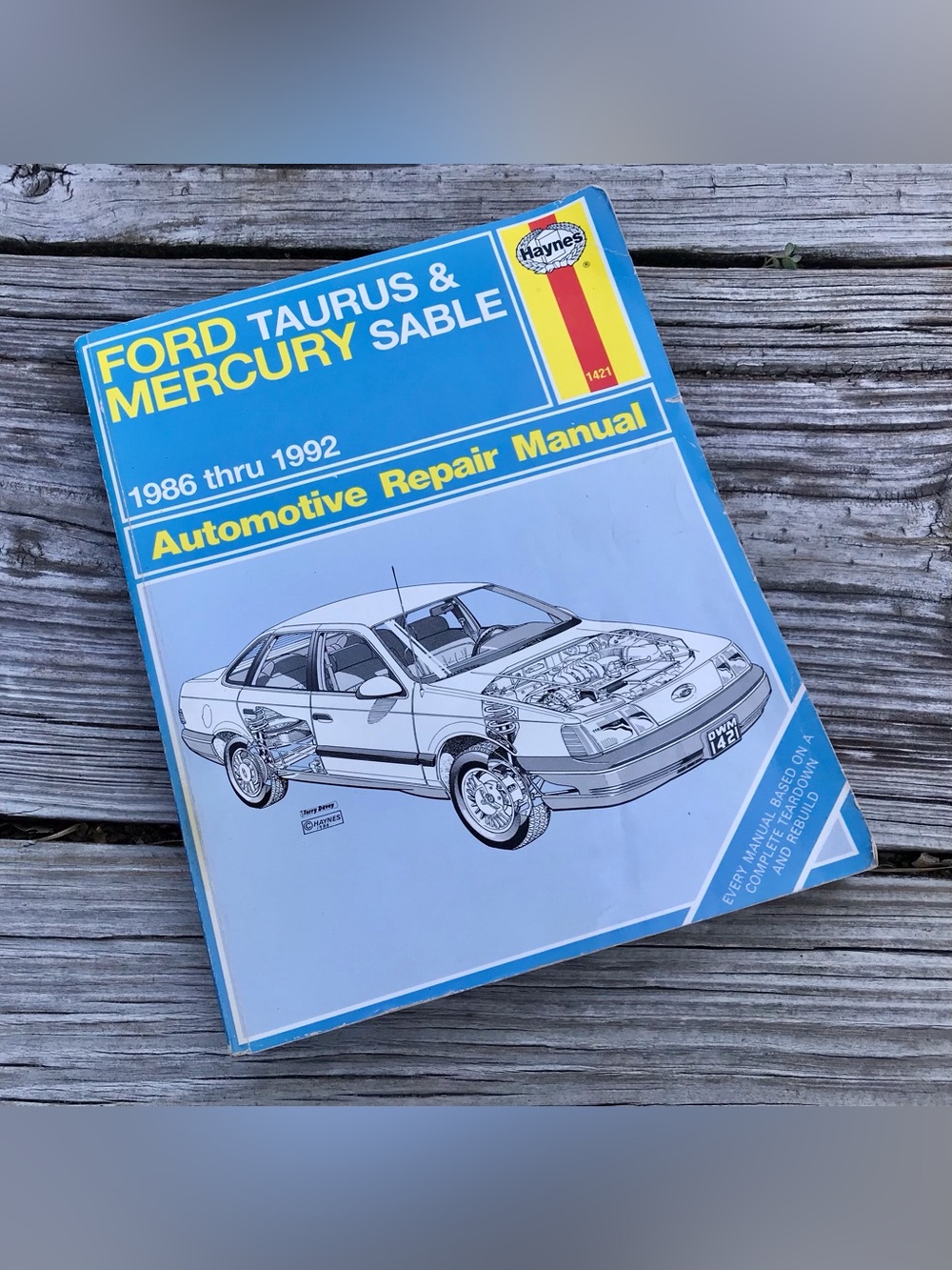 HAYNES Ford Taurus Mercury Sable 86-92 Automotive Repair Manual Owner Mechanic